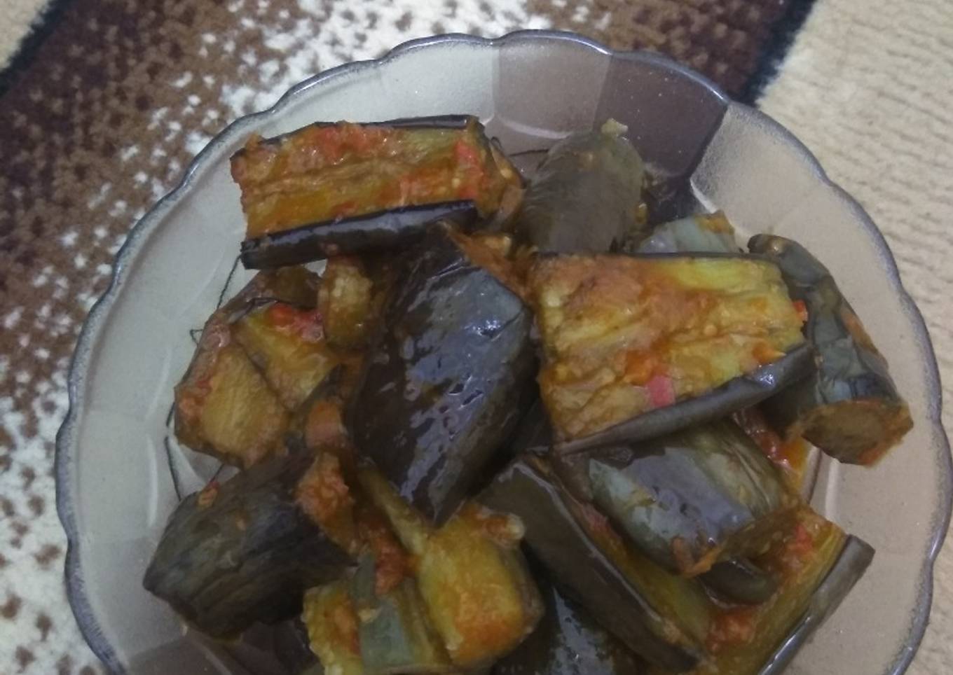 Balado Terong Ungu Simple Banget