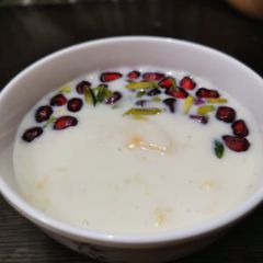 A picture of Amrakhand mango shrikhand.