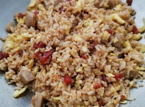 Foto resep Nasi Goreng Lapchiong 369 (non halal)