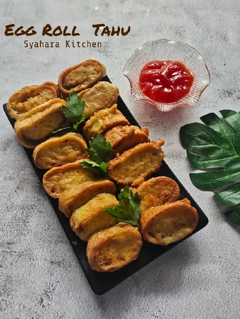 Cara Gampang Menyiapkan Resep Egg Roll Tahu yang Uenak Anti Ribet, Lezat Sekali