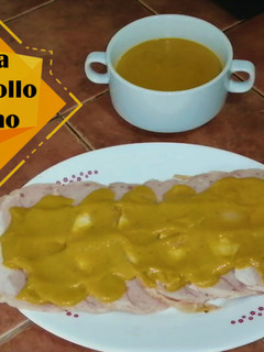 Una foto de Salsa para pollo relleno (Sana y saludable)