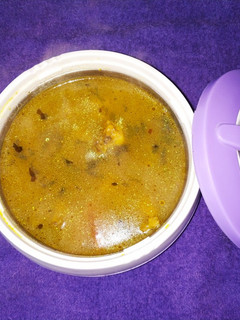 A picture of Chicken soup.