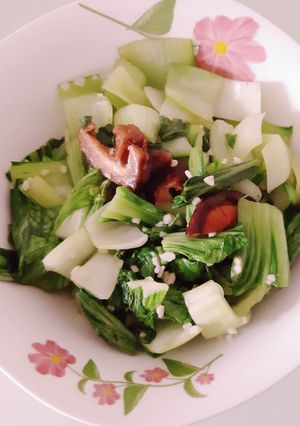 Foto resep #636 sawi sendok shitake