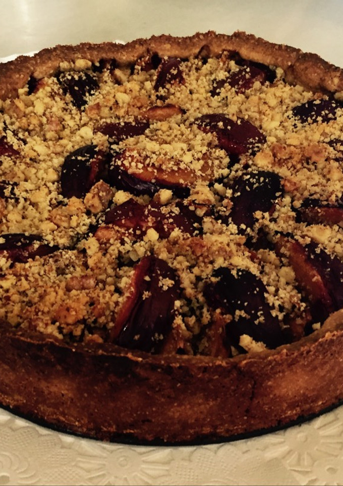 Una foto de Tarta de Ciruelas - Pflaumenkuchen