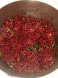 Beetroot masala