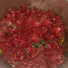 Beetroot masala A picture of Beetroot masala.