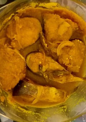 A picture of Baked fish.