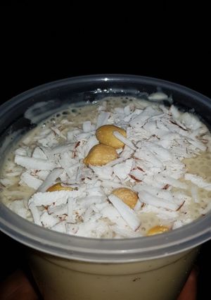 A picture of Banana smoothie.