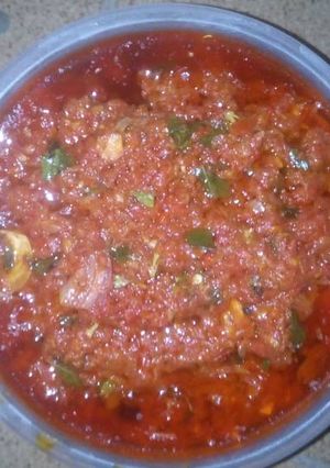 A picture of Fresh Tomatoes Stew.