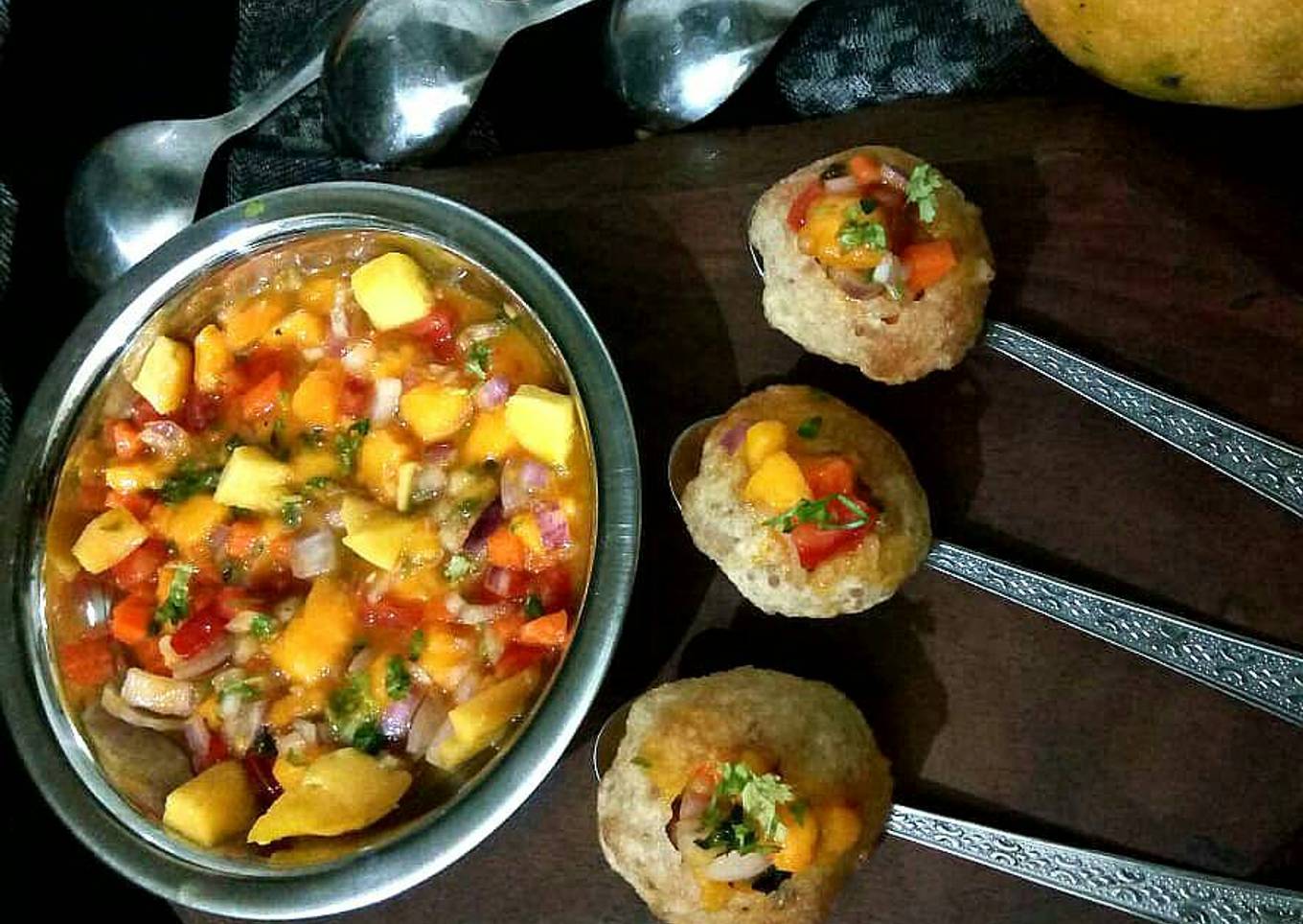 Mango Salsa panipoori