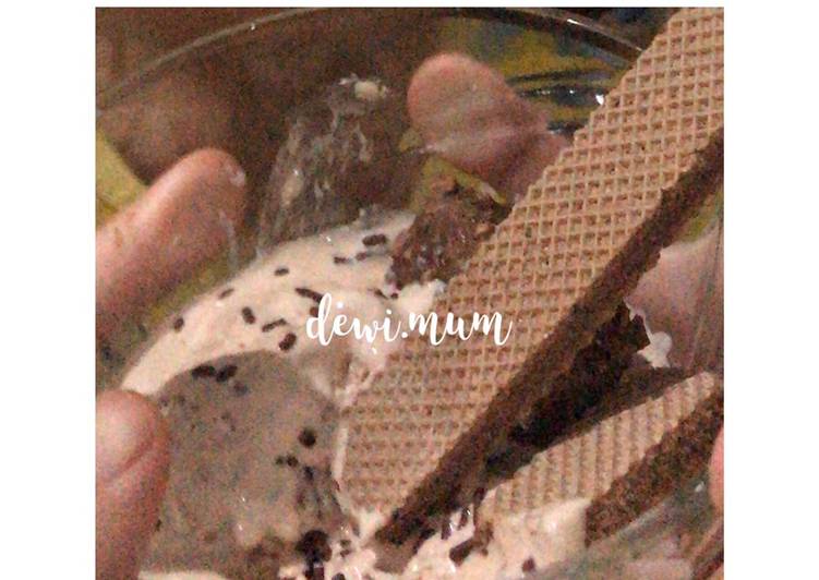 Es krim coklat homemade