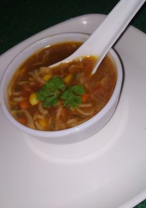 A picture of Maggi Soupy noodles.