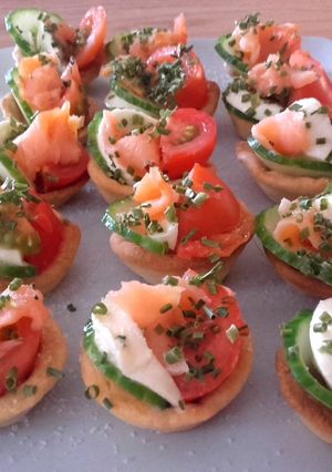 Une photo de Tartelettes apéritives