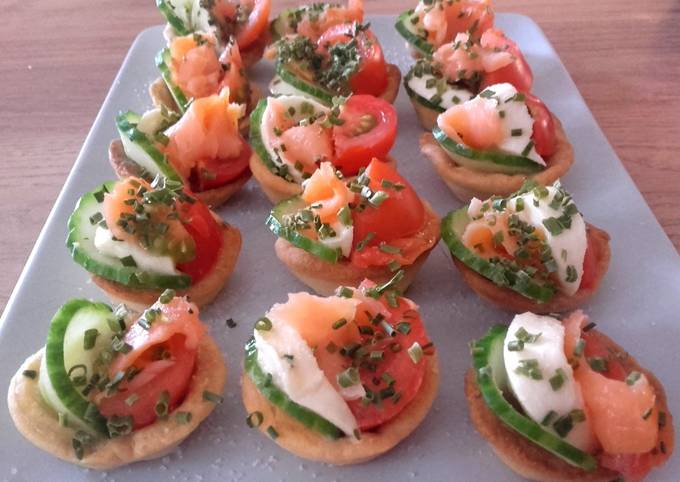 Le moyen le plus simple de Cuire Délicieuse Tartelettes apéritives..