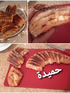 صورة لوصفة خبز محشي 🥖