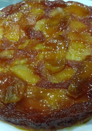 Una foto de Torta de Manzanas Invertida