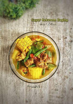 Foto resep Sayur Bekasem Daging