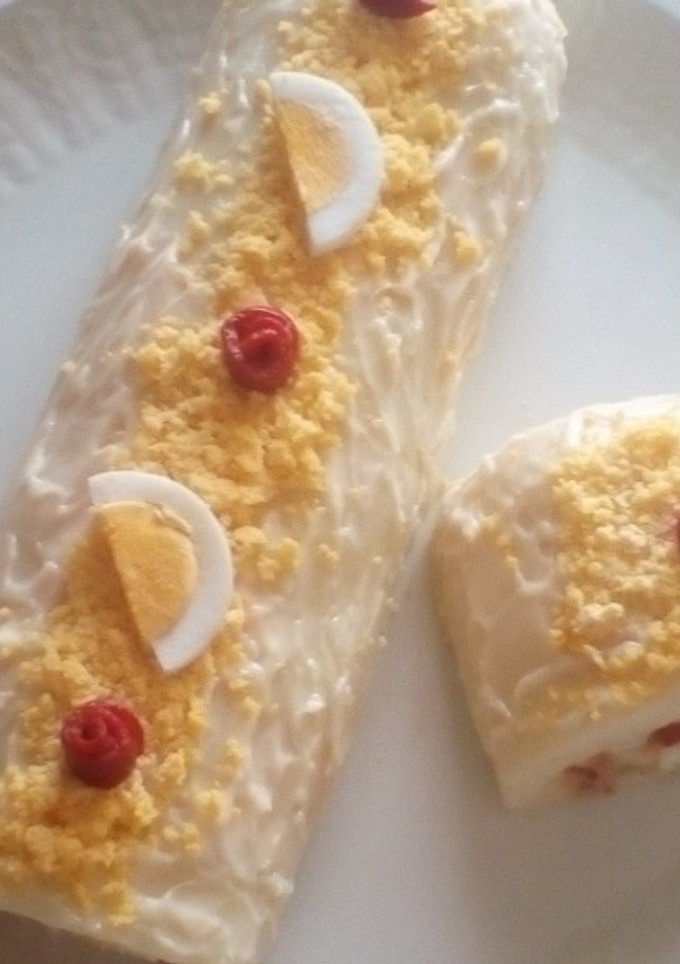 Una foto de Brazo de patata relleno
