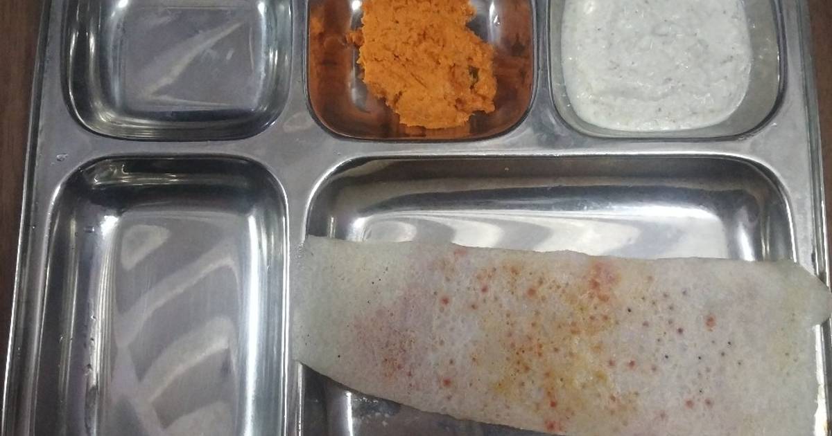 Mysore masala dosa Recipe by Asiyah Naveed Roghay - Cookpad