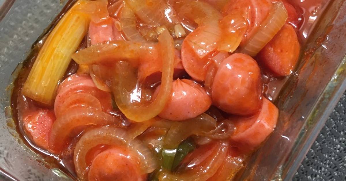 Resep Sosis asam manis oleh anita andasasmita - Cookpad