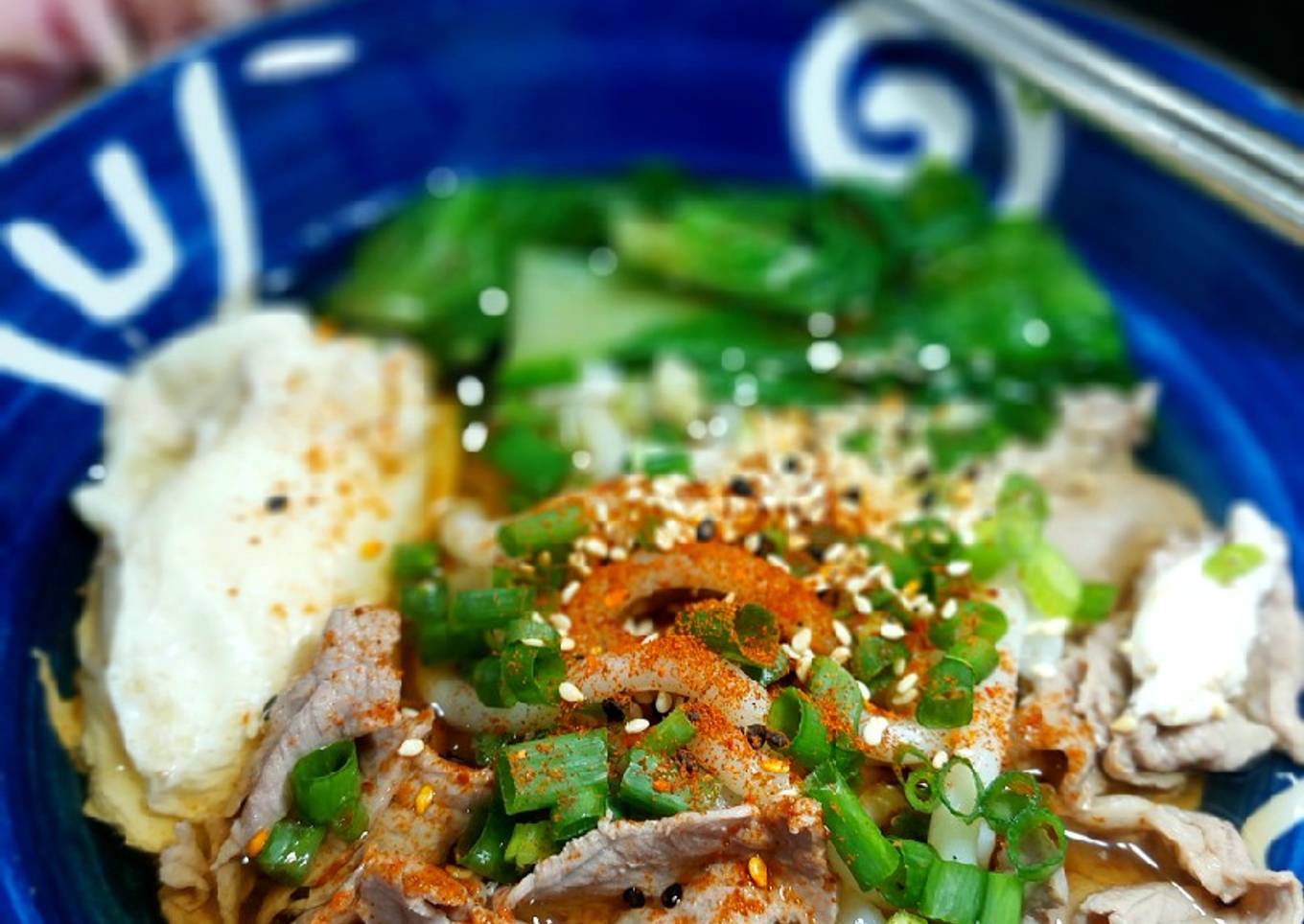 248. Udon With Beef Soup