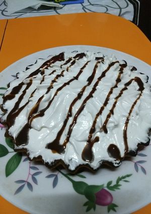 Una foto de Durazpie o tarta de durazno