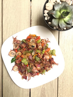 Foto resep Tumis Cumi Asin