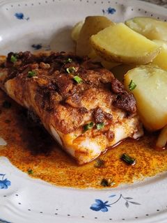 Una foto de Bacalao a la Gallega