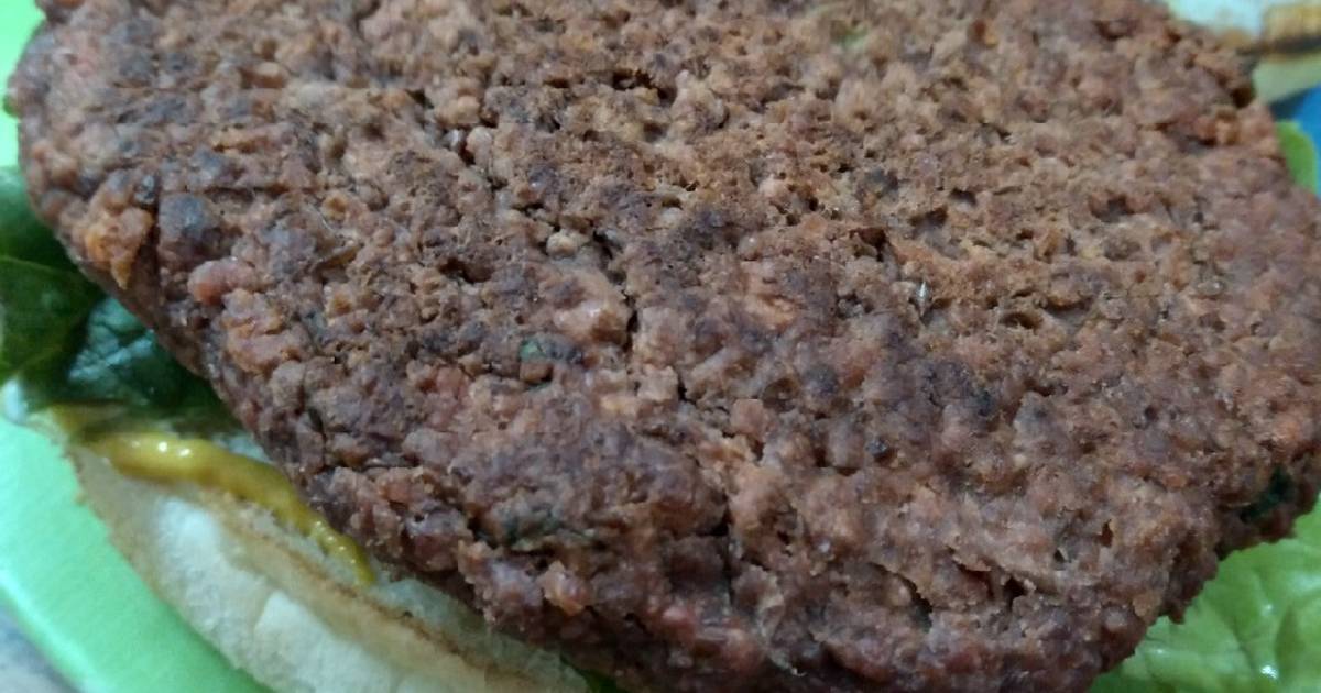 Hamburguesa de lentejas, (no es carne) Receta de Luis alejandro Salgado-  Cookpad