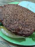 Hamburguesa de lentejas, (no es carne)