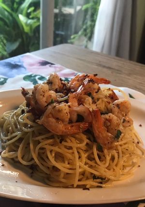 Foto resep Spaghetti aglio olio