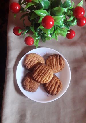 পামকিন বিস্কুট(pumpkin biscuit recipe in bengali) রেসিপির প্রধান ছবি