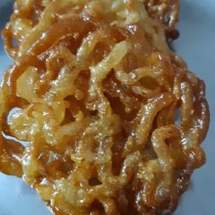 Instant Jaggery Jalebi A picture of Instant Jaggery Jalebi.