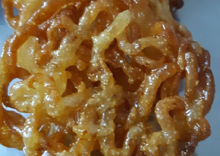 Instant Jaggery Jalebi