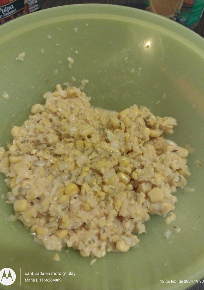 Una foto de Relleno agridulce para empanadas
