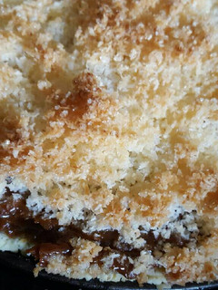 Una foto de Tarta de coco y dulce de leche sin tacc