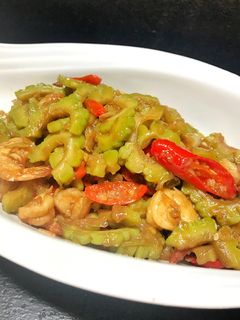 Foto resep Tumis pare udang