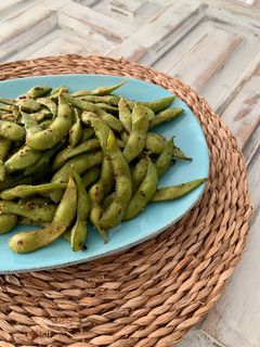 Una foto de Edamame