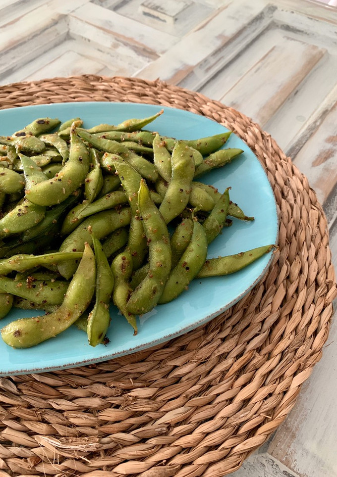 Una foto de Edamame