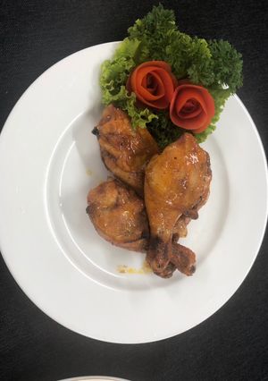 Hình của món Gà nướng thái.