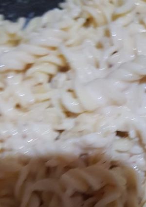 A picture of Quick lunchbox pasta.