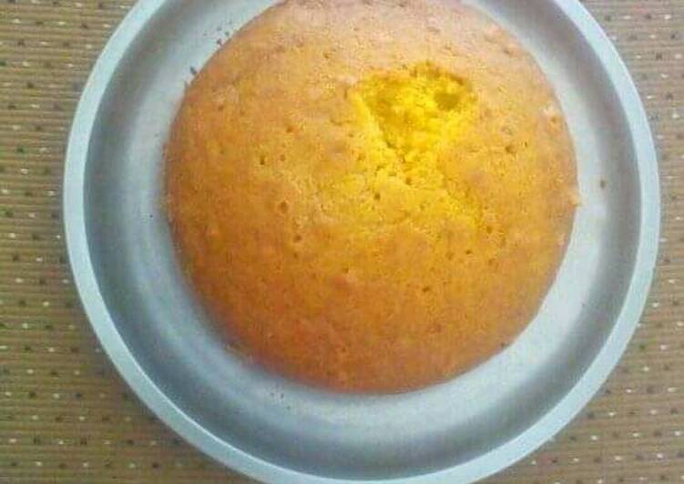 Simple Way to Prepare Speedy Eggless wheat custard cake