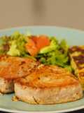Albacora con vegetales!!