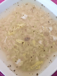 Una foto de Sopa de pollo