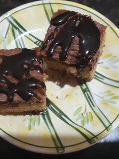 A picture of Healthy Whole wheat flour banana chocolate cake.