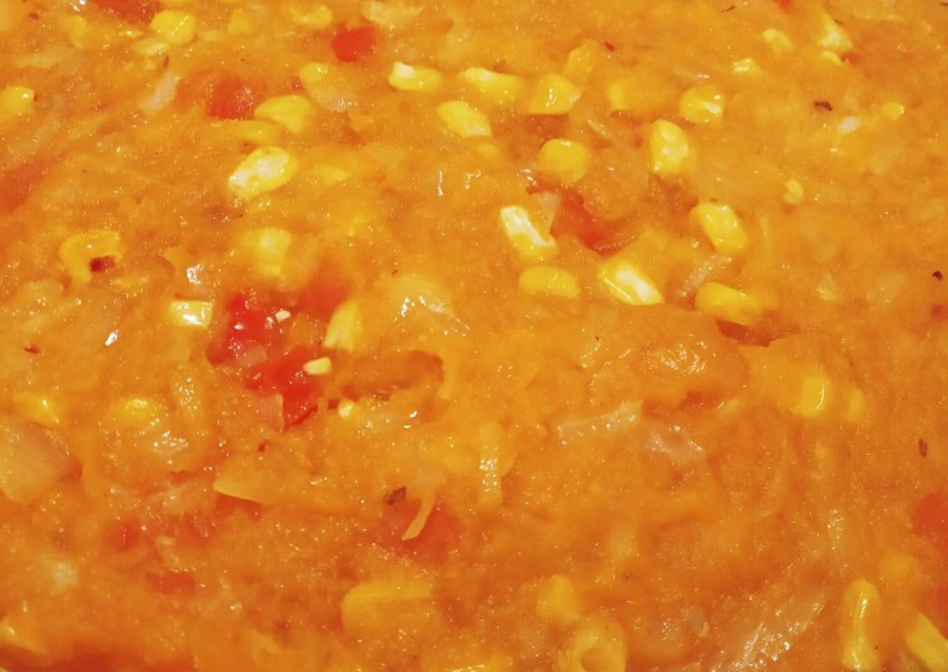 Tarta de calabaza multicolor (tapa casera)🌽💕