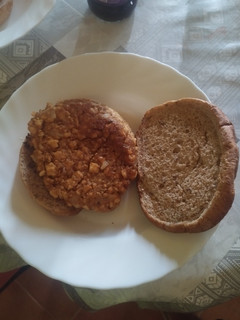 Una foto de Hamburguesa de tofu
