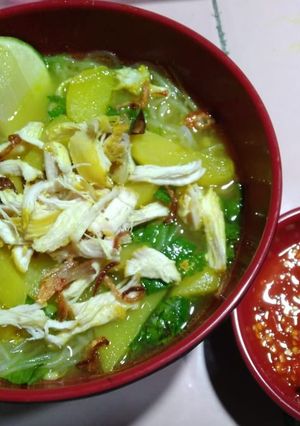 Foto resep Soto ayam Lamongan (kuah bening)