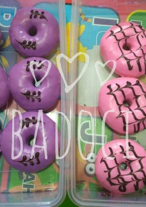 Foto resep Belajar topping donat yuk