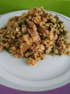 Una foto de Arroz con soja, estilo "chino"
